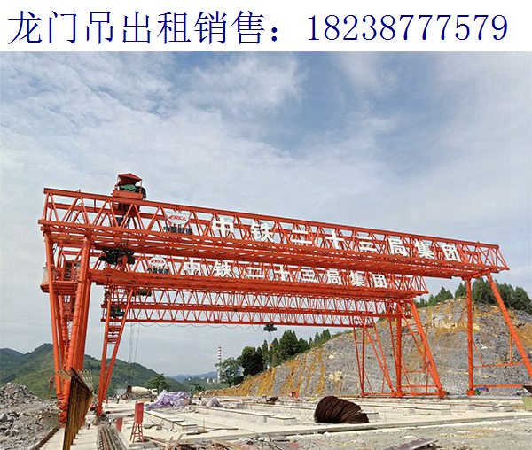 湖南湘潭龍門吊廠家 如何選擇門式起重機(jī)的工作速度