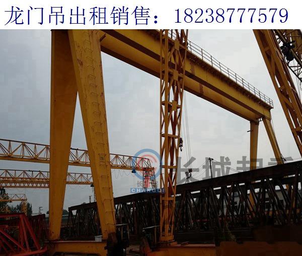 湖北黃石門(mén)式起重機(jī)廠(chǎng)家 龍門(mén)吊主梁運(yùn)輸