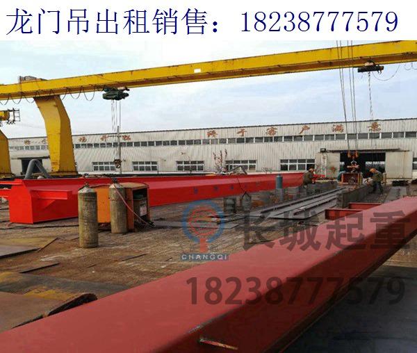 山東濟南電動葫蘆龍門吊在不同環境中使用