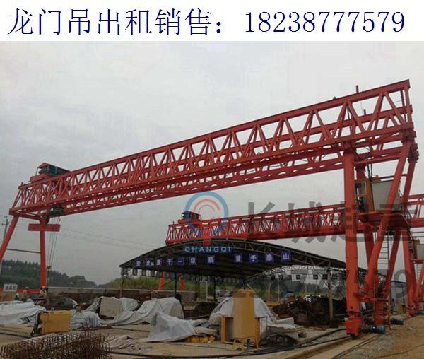 湖北宜昌梁場龍門吊廠家 龍門吊的結構形式