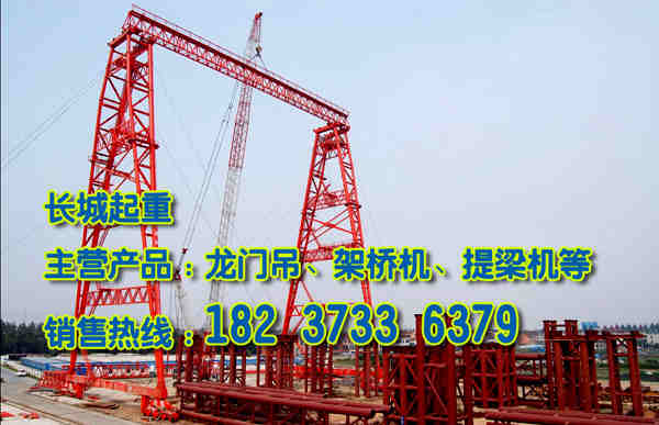 安徽合肥龍門吊公司介紹龍門吊的分類