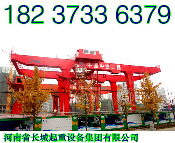 江西南昌龍門吊廠家雙主梁龍門吊的優點