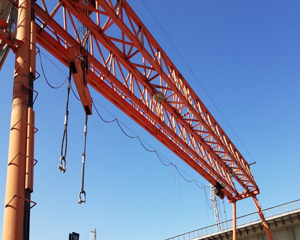 云南大理門(mén)式起重機(jī)廠家需要特別注意的零件