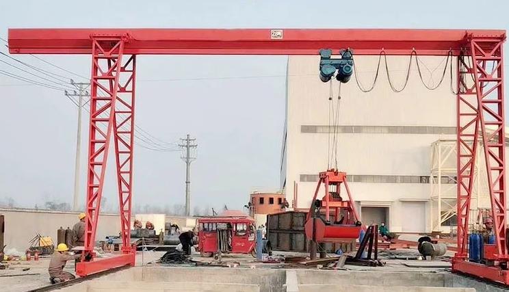 廣東湛江龍門吊廠家20噸室外龍門吊價格