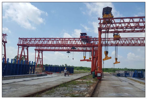 貴州六盤水龍門吊廠家持續(xù)質量改進