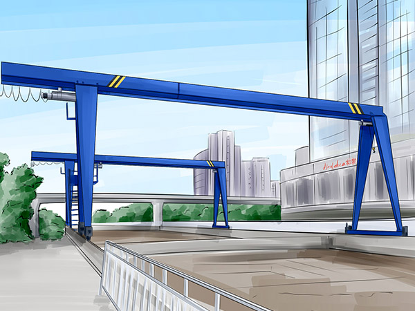 遼寧丹東龍門吊廠家加載魔法力量