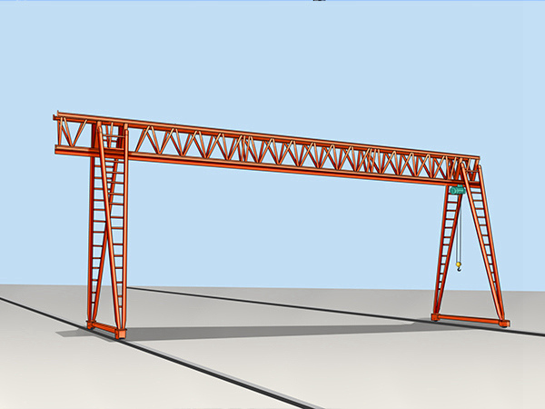 陜西安康龍門吊廠家有電動(dòng)行走式龍門架