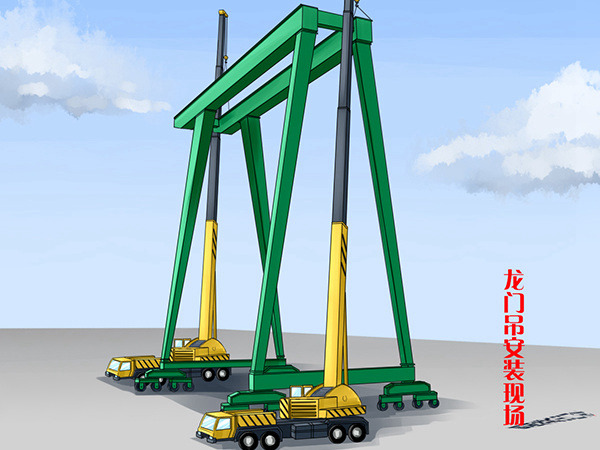 四川瀘州龍門吊租賃廠家專屬